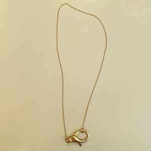 Short Clasp- Gold Necklace